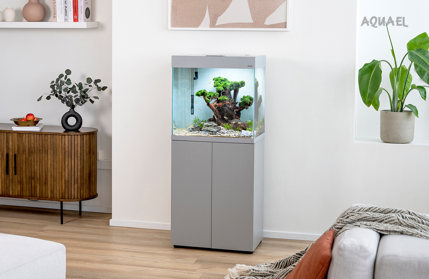 Акваель в интерьере дома