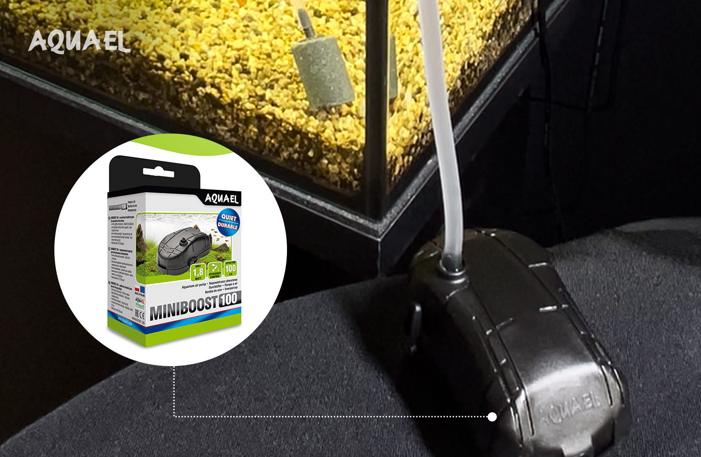 Компрессор для воды аквариума