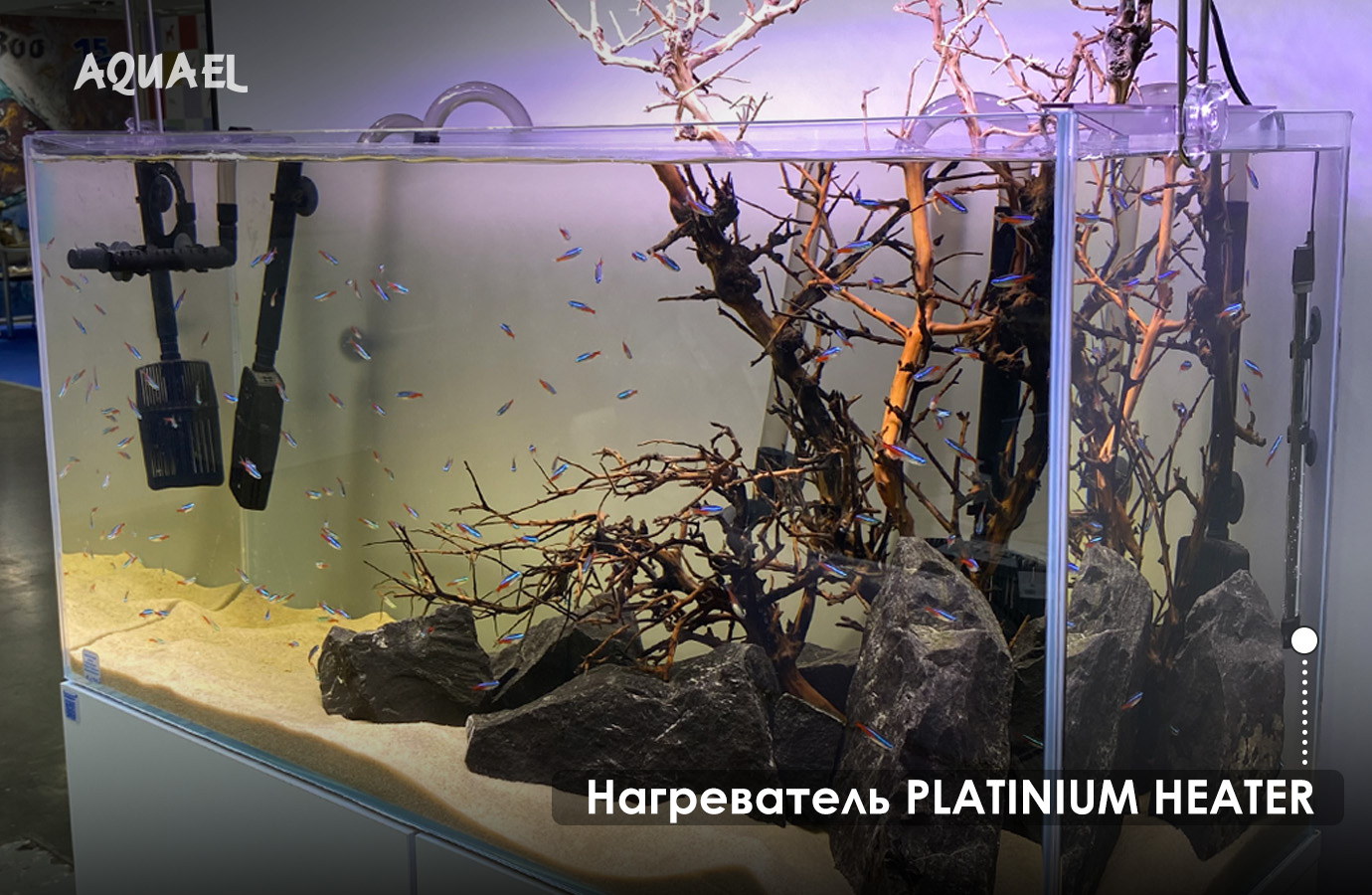 Вариант установки нагревателя