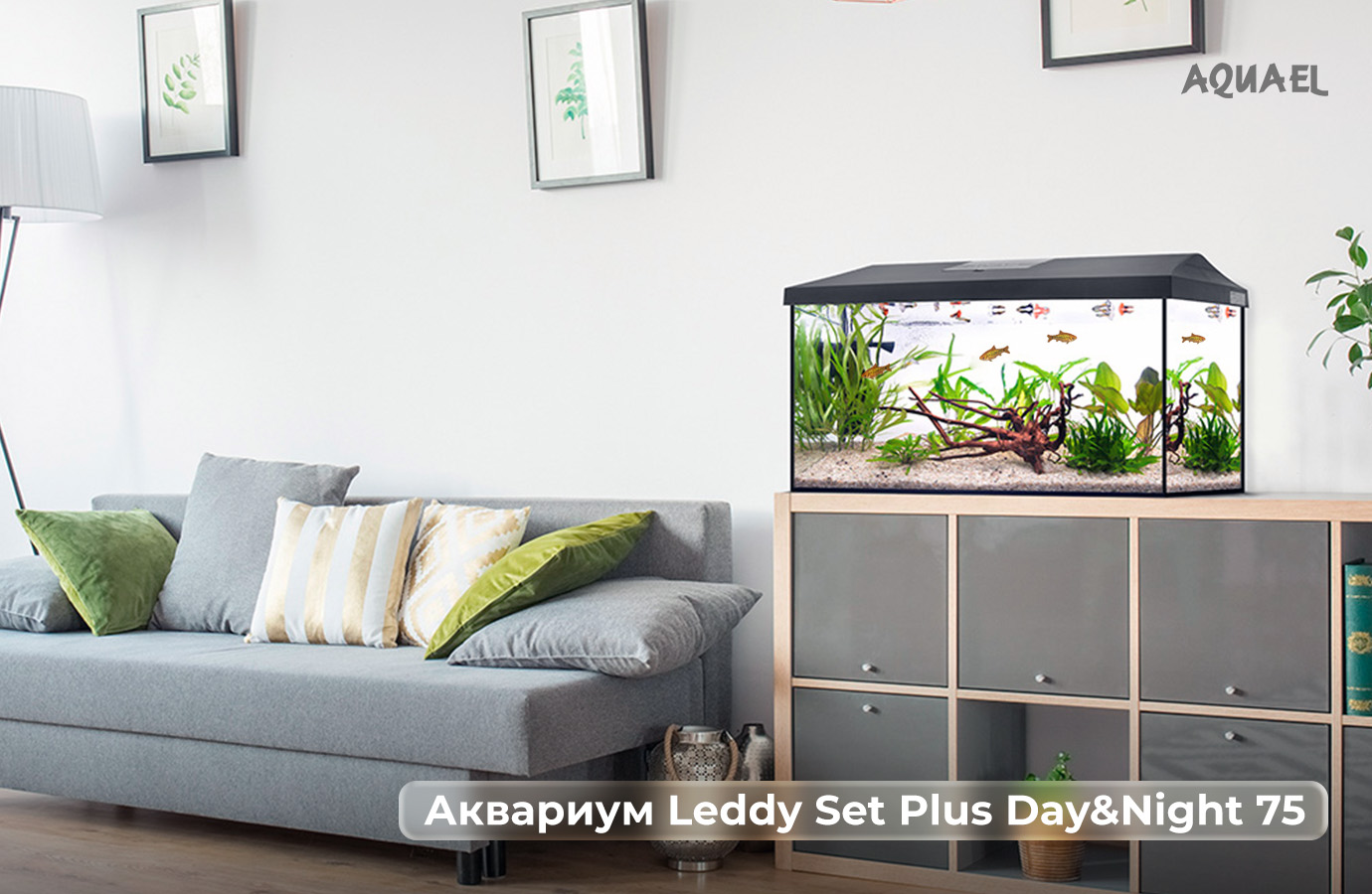 Leddy Set Plus Day and Night 75 аквариум